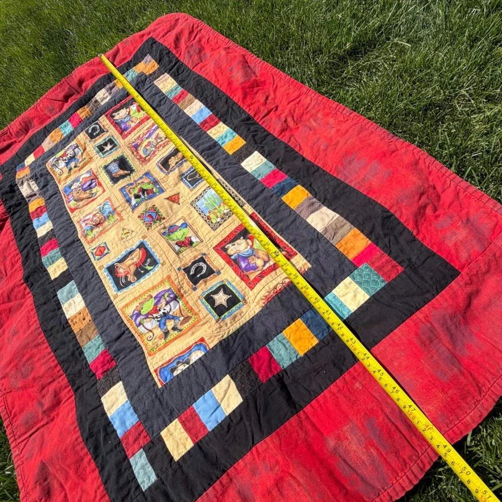 Handmade handcrafted patchwork